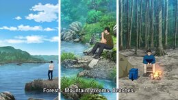 Solo Camping for Two English Subbed