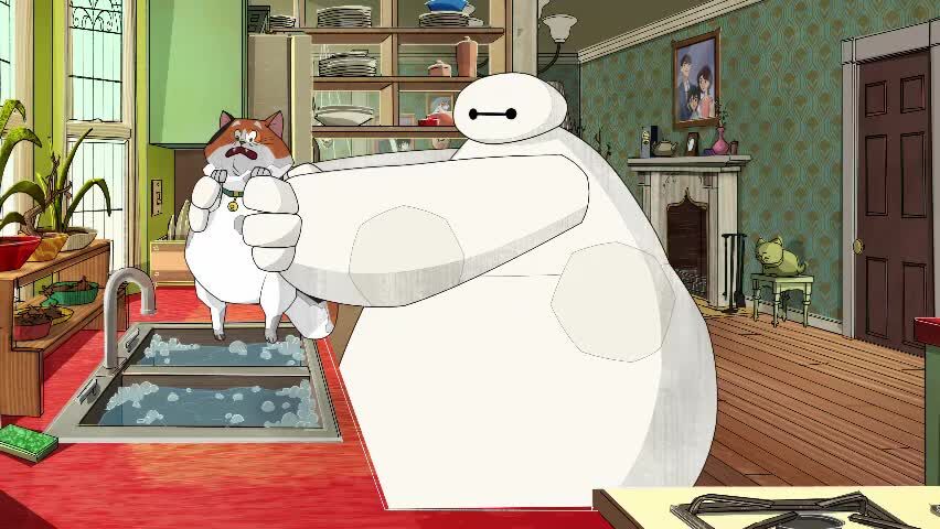 Big Hero 6: The Series (Shorts) Season 1 Episode 5 Baymax and Mochi