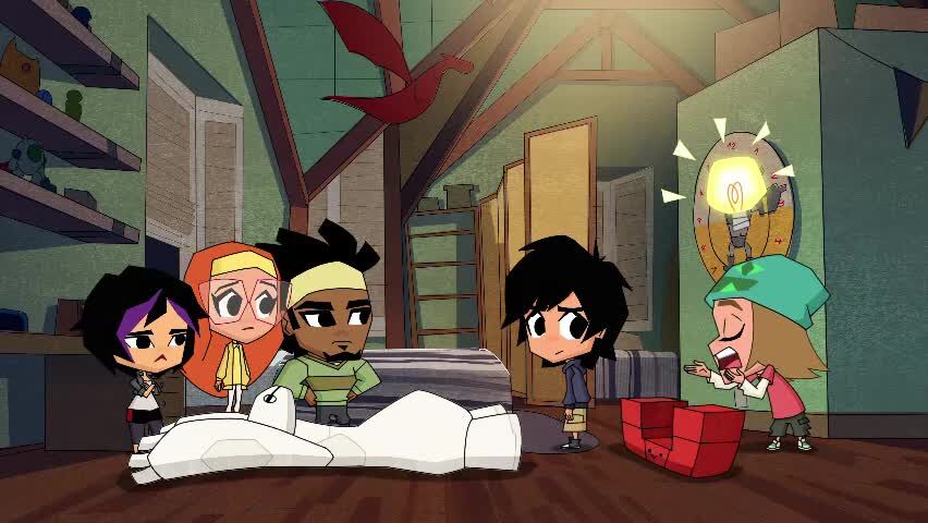 Big Hero 6: The Series (Shorts) Season 2 Episode 9 Low Battery