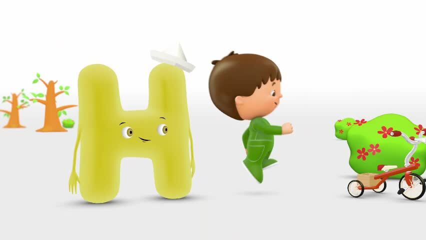 Charlie and the Alphabet Episode 3 Charlie Meets Letter G / Charlie Meets Letter H / Charlie Meets Letter I