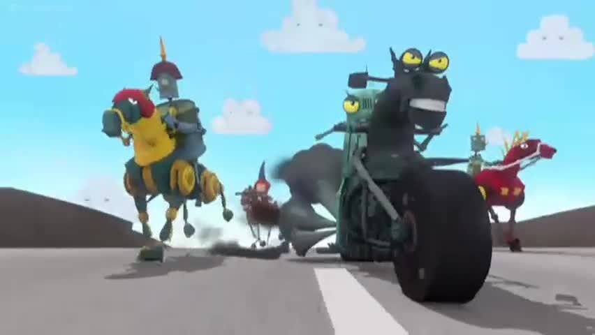 Knight Rusty (TV Series) Season 1 Episode 5 Scrapland Derby