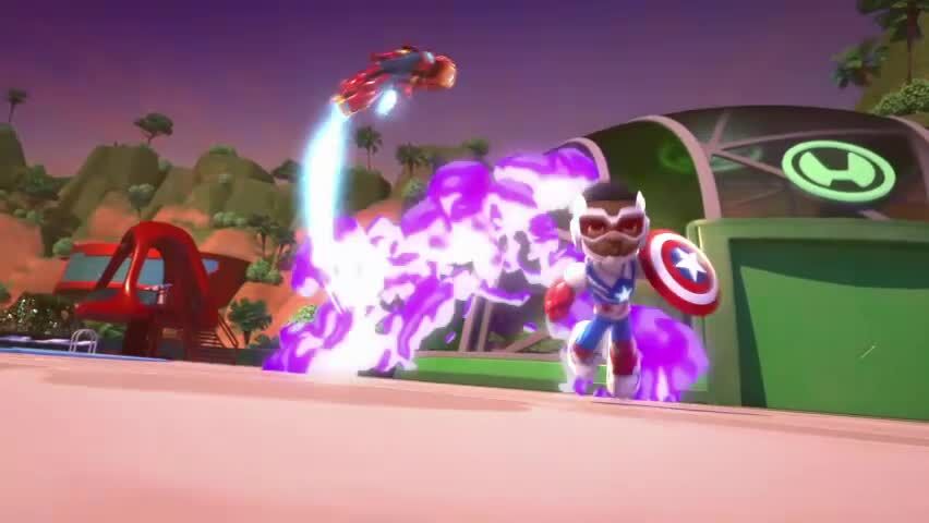 Meet Iron Man and His Awesome Friends Episode 6 Meet Captain America