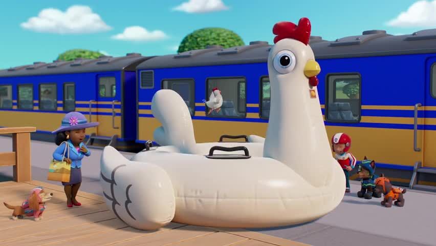 PAW Patrol Season 11 Episode 16 Pups Save the Chicken Conductor!/Pups Save the Digi-Tal Stylists
